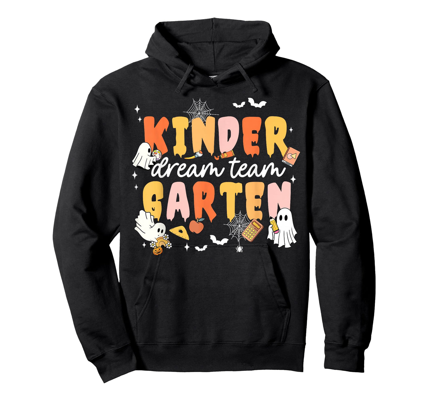 Kindergarten Dream Ghost Team Fall Halloween Spooky Teachers T-Shirt