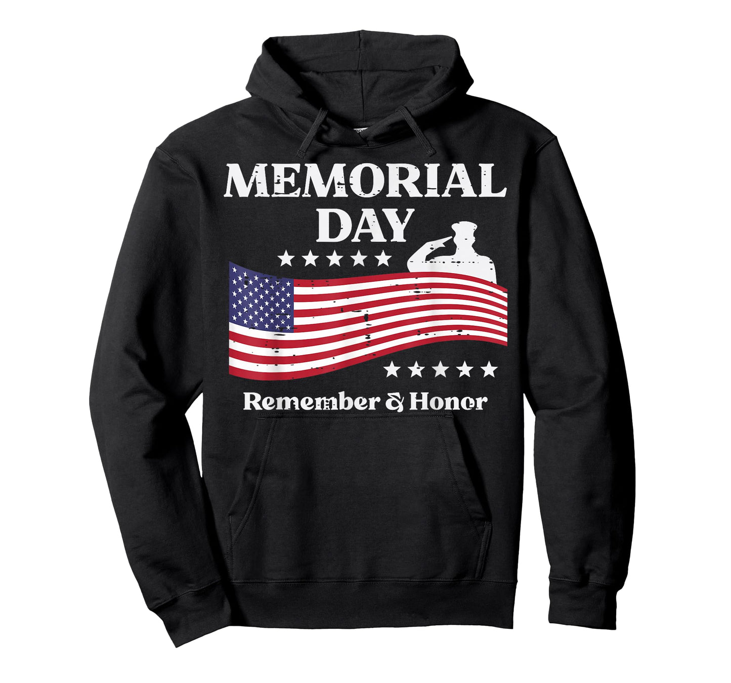 Memorial Day USA Flag Remember Honor Patriot Men Women Kids T-Shirt