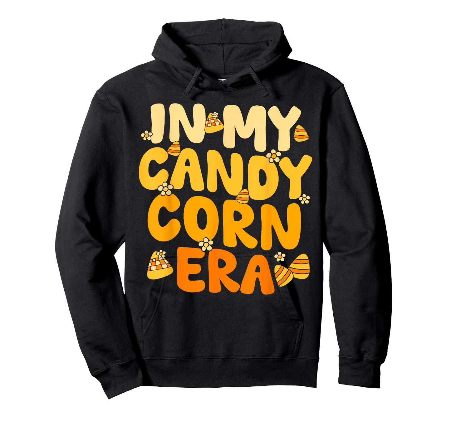 Retro Candy Corn Autumn Fall in My Candy Corn Era Men Women T-Shirt