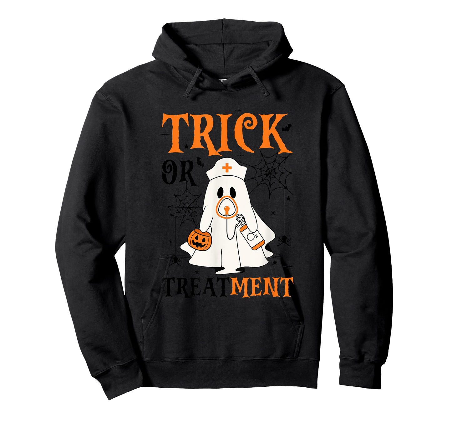 Trick Or Treatment Respiratory Therapist Nurse Halloween T-Shirt