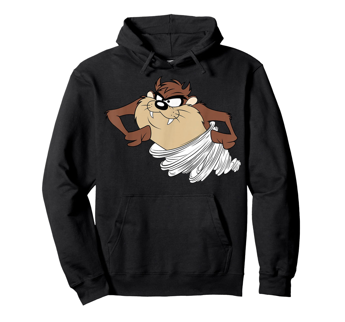 Looney Tunes Tasmanian Devil Tornado Retro Poster T-Shirt