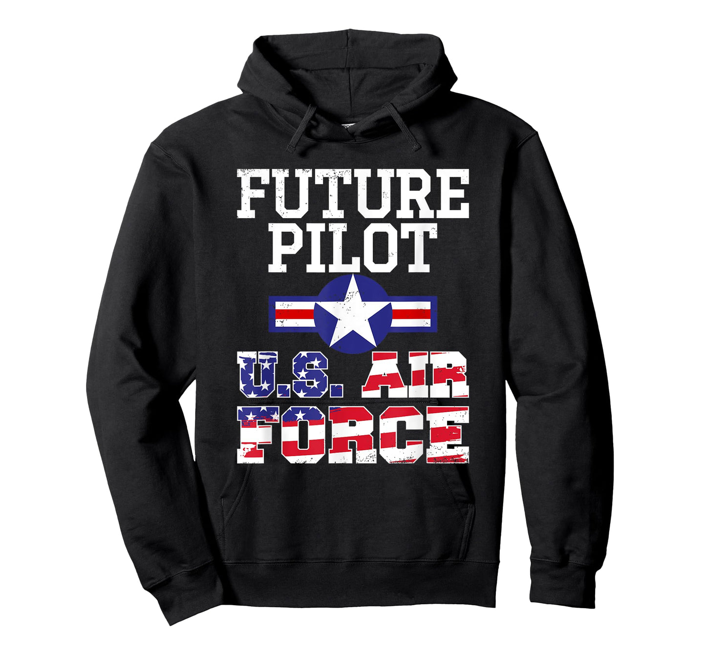 US Air Force Future Pilot Vintage silhouette T shirt T-Shirt
