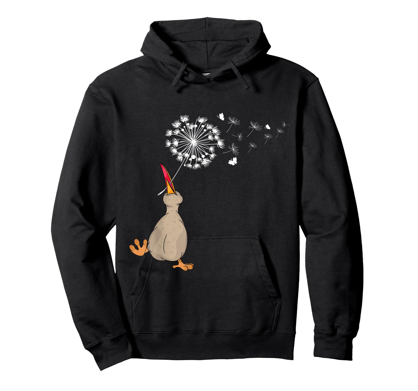 Happy Kiwi Lover Kids Dandelion Nature Dancing Kiwi Bird T-Shirt