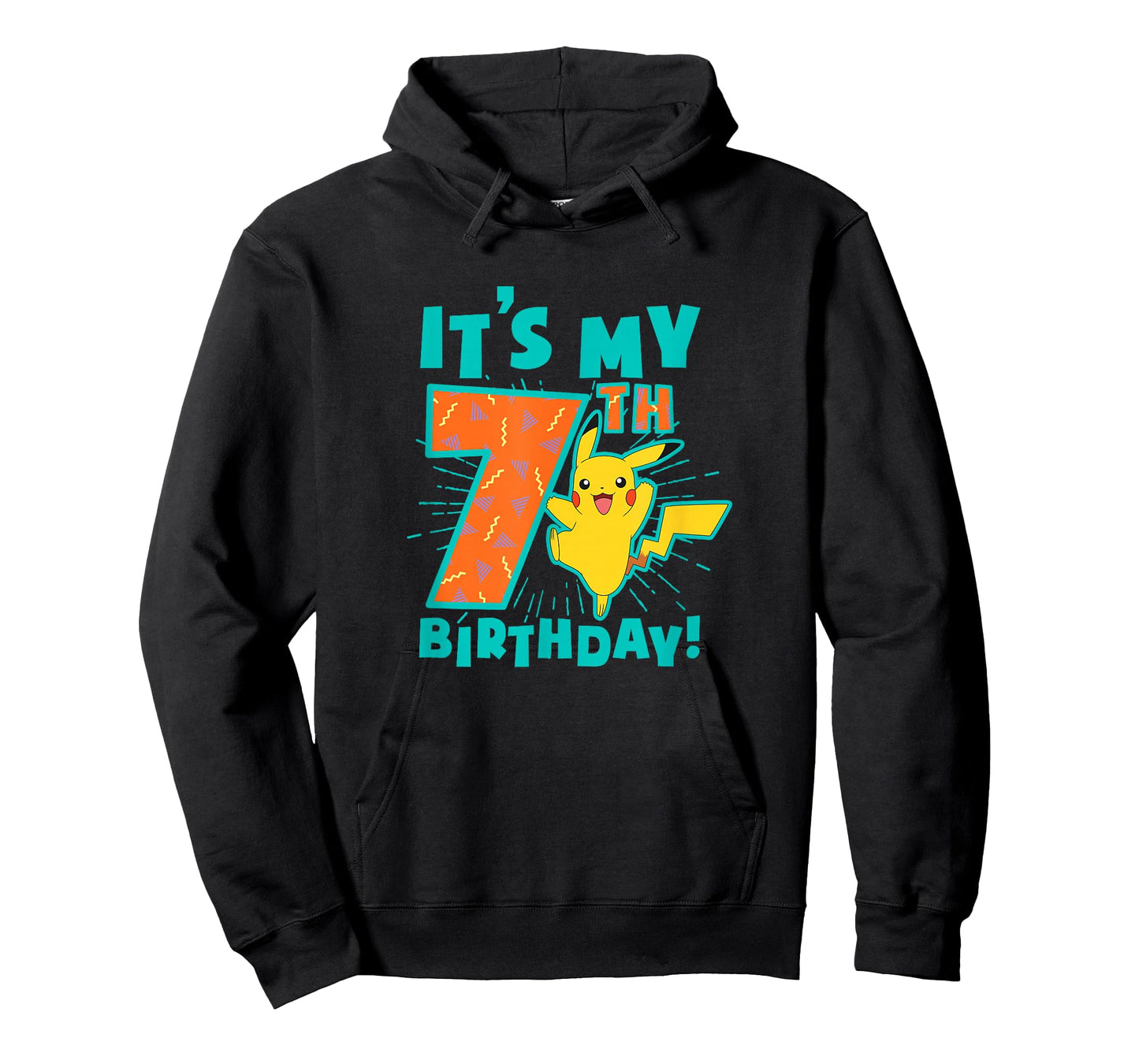 Pokémon Pikachu My 7th Birthday Awesome Celebration T-Shirt