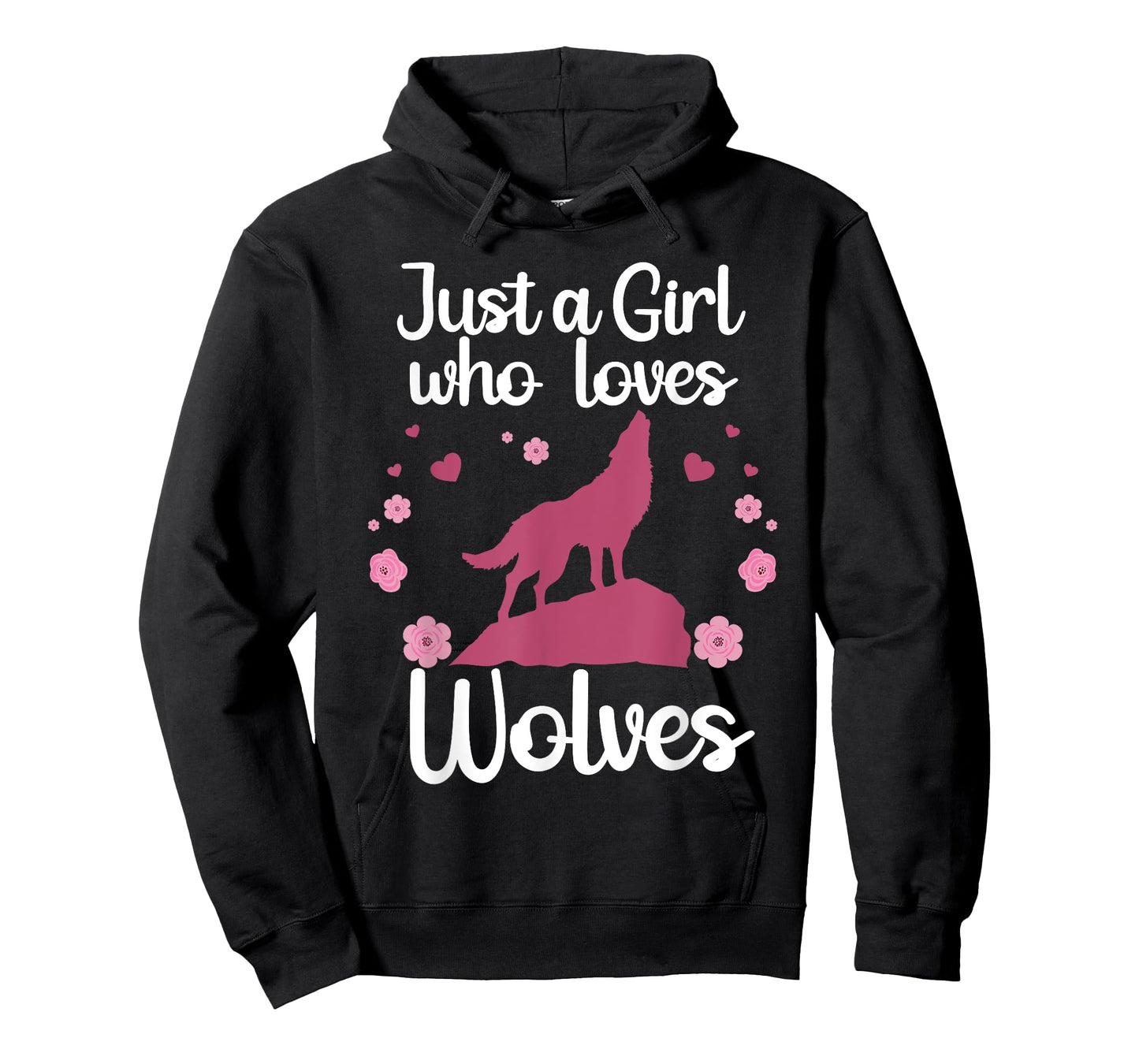 Cute Wolf Art For Women Girls Wof Pack Wolves Wolf Lover T-Shirt