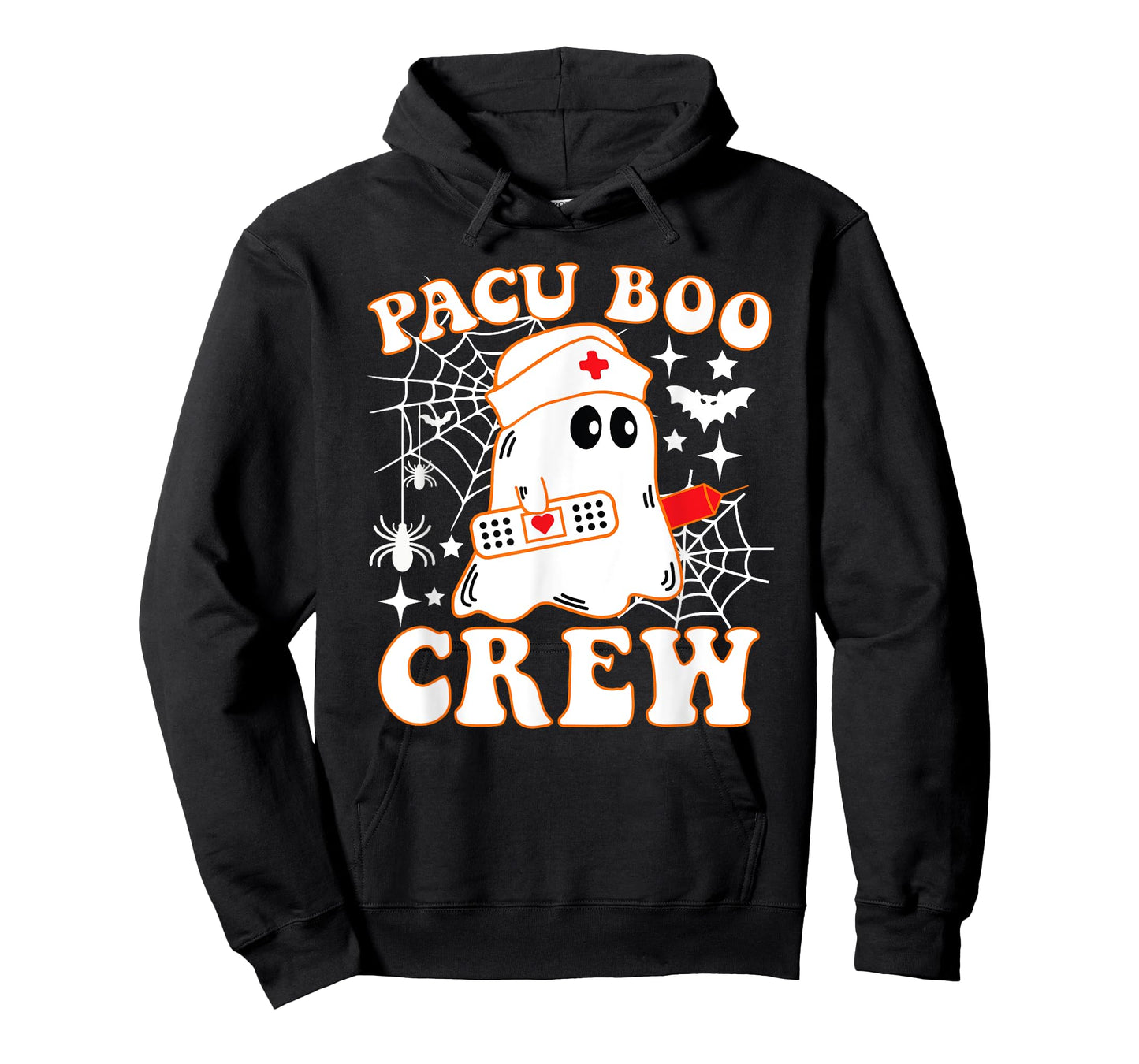 PACU Boo Crew Nurse Funny Ghost Halloween Costume T-Shirt