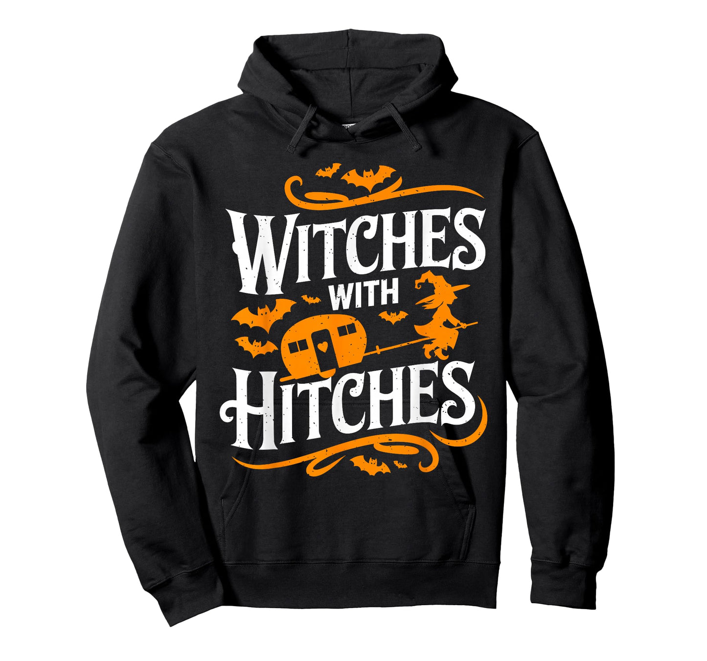Witches With Hitches Funny Halloween Camping Witches T-Shirt
