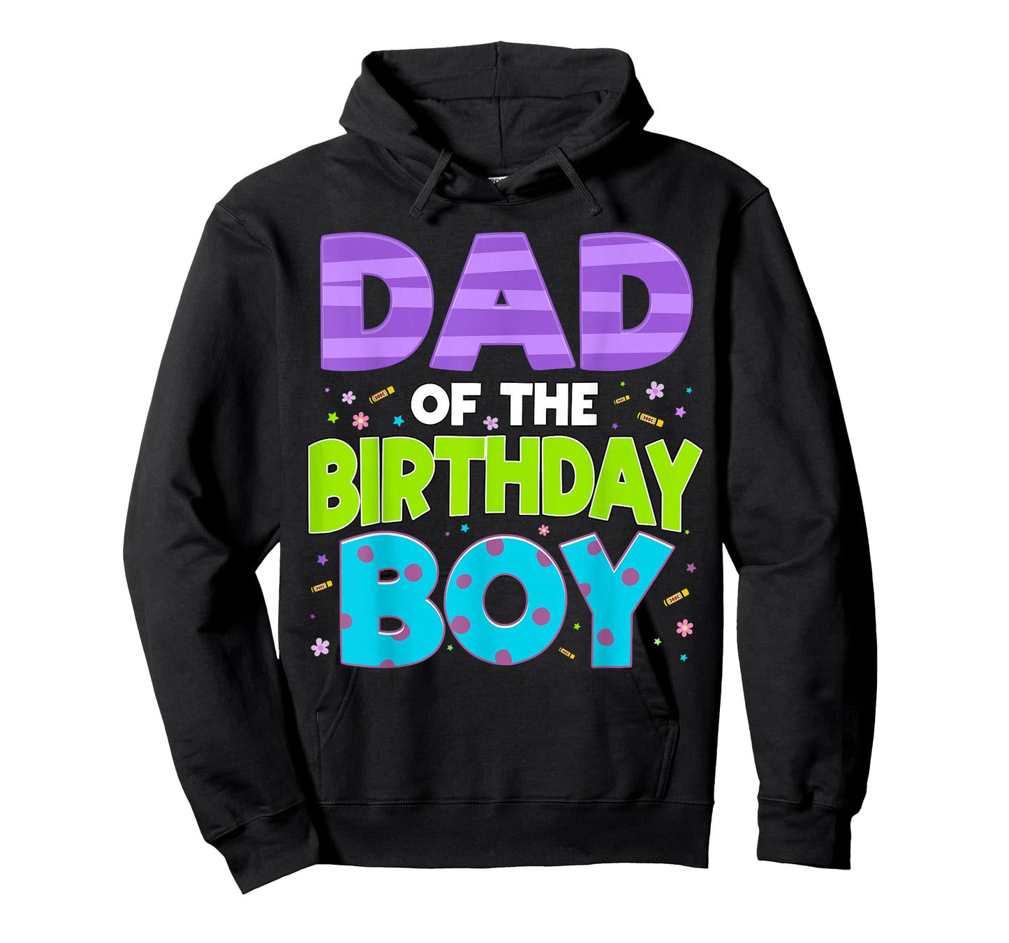 Dad of The Birthday Boy Funny Monster Birthday Boy Family T-Shirt