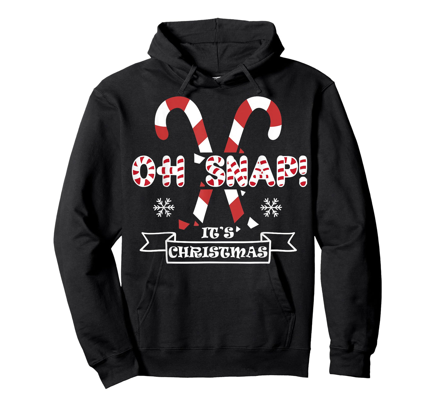 Oh Snap! It's Christmas Candy Canes Funny Holiday T-Shirt