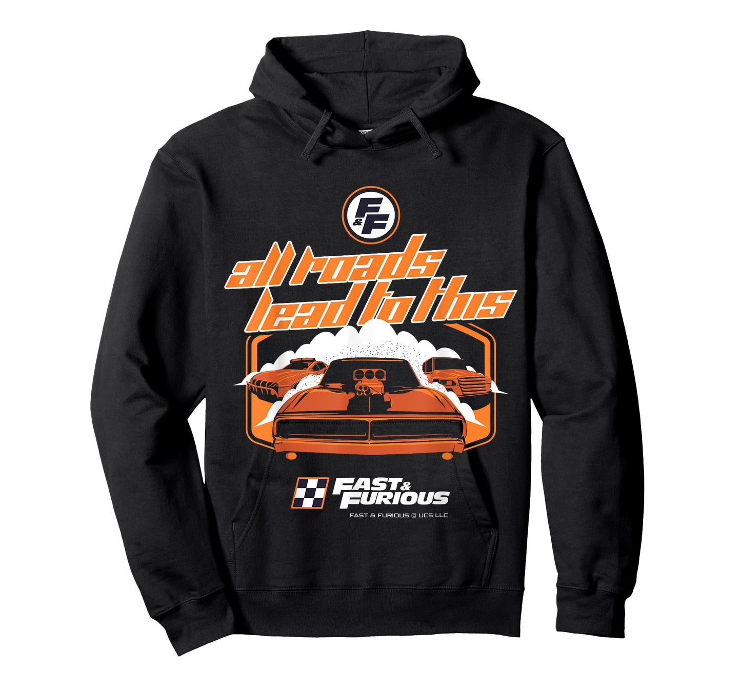 Fast and Furious Movie Merch All Roads Lead T-Shirt