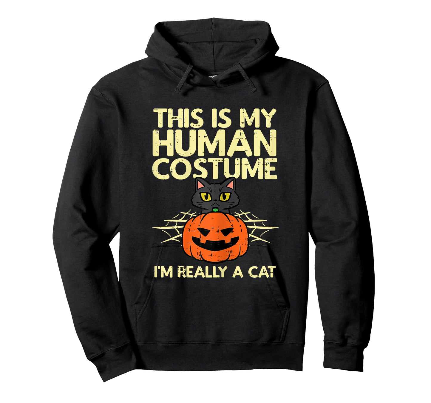 Halloween My Human Costume Im A Cat Costume Women Girls Kids T-Shirt
