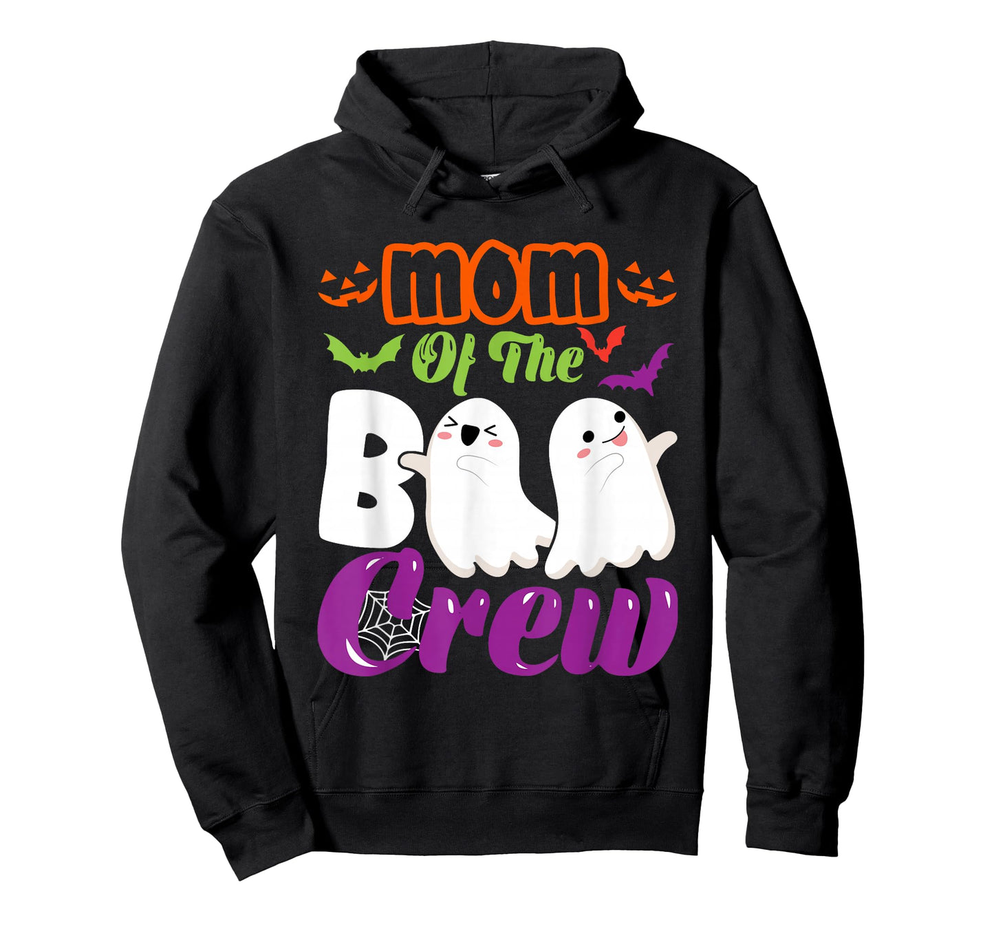 Mom Of Boo Halloween Crew Costume Boo Ghost Lover Family T-Shirt