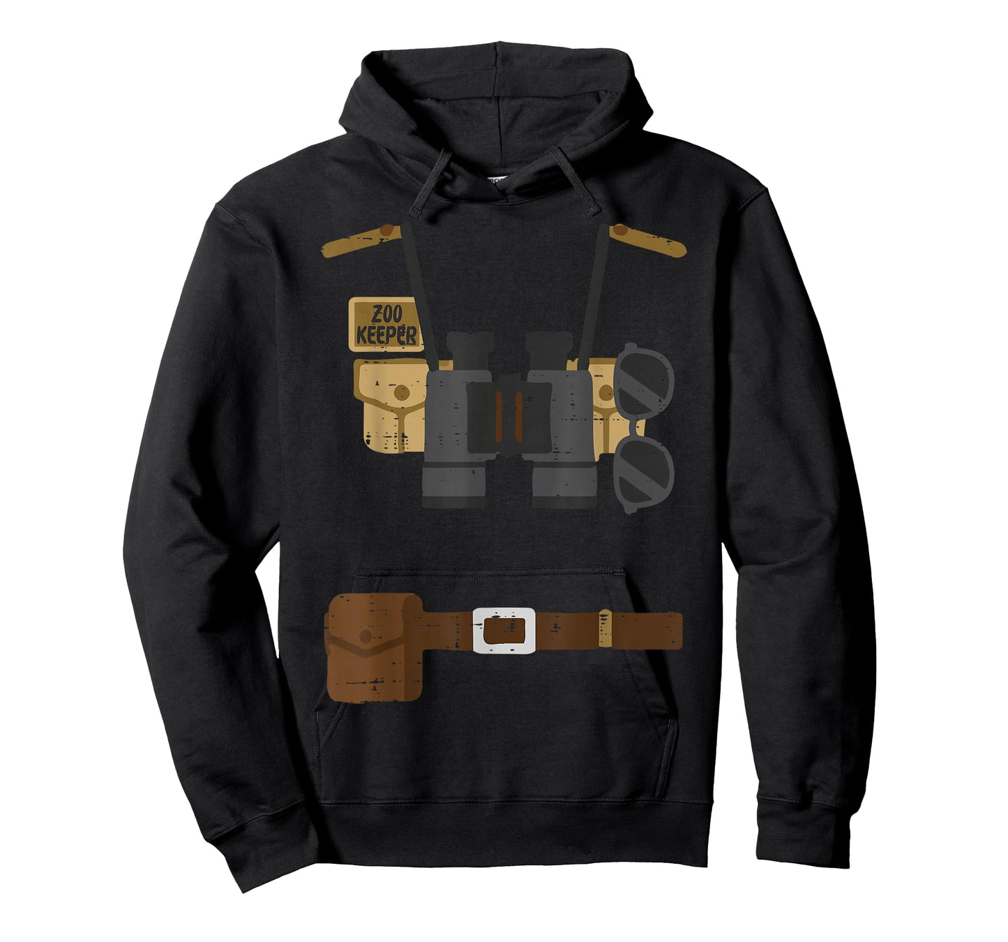 Halloween Zookeeper Costume Funny Zoo Keeper Men Women Kids T-Shirt