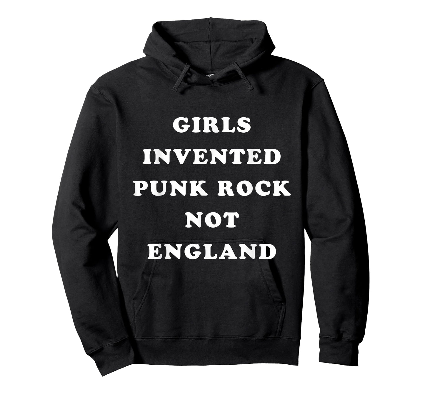 Girls Invented Punk Rock Not England T-Shirt T-Shirt