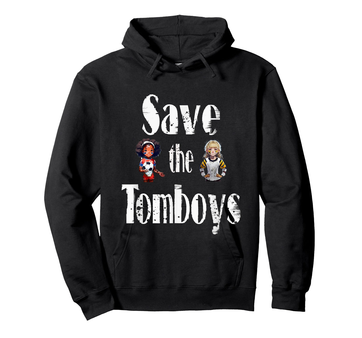 Save The Tomboys Girl Power Awareness T-Shirt