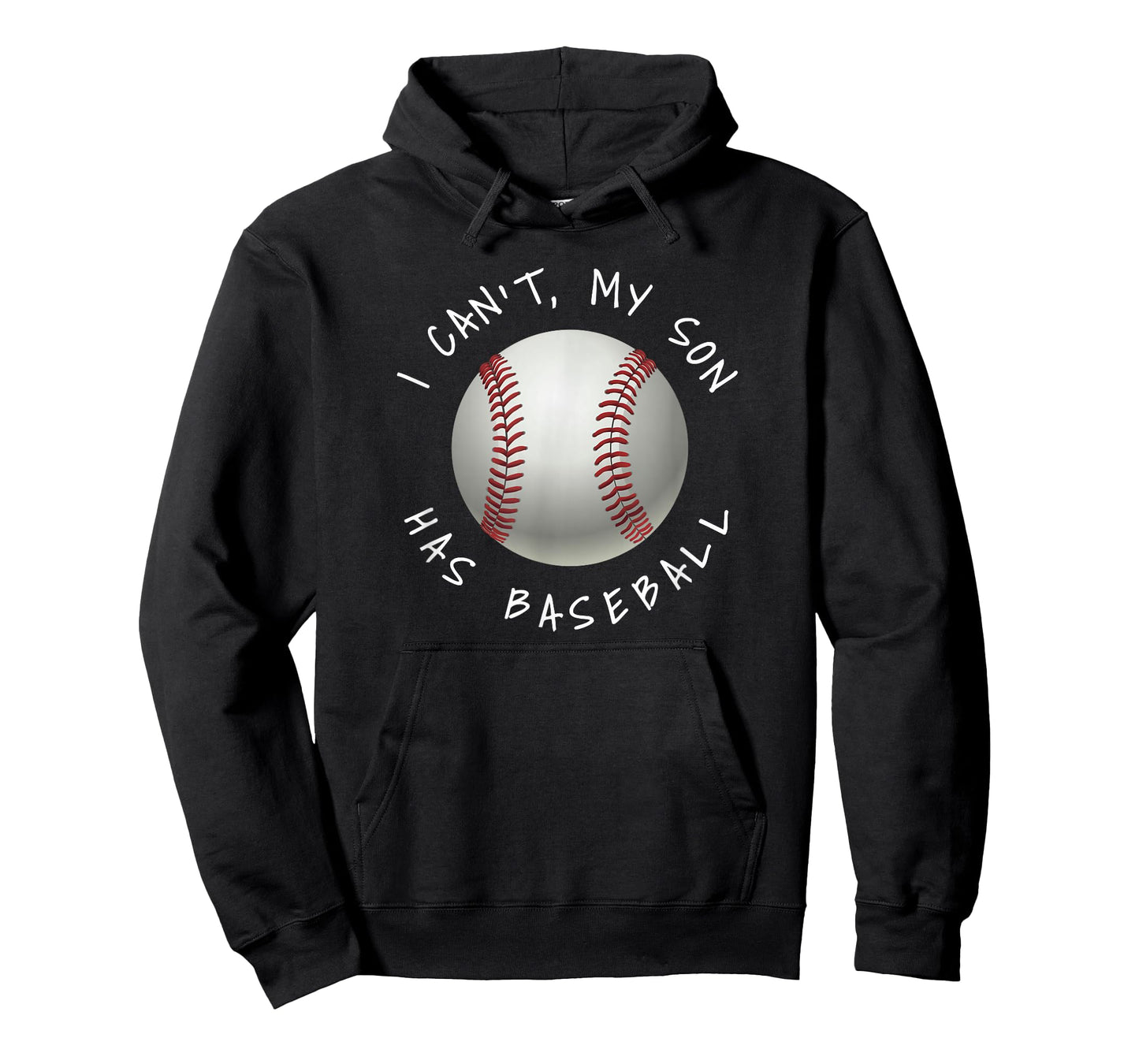 I Can't My Son Has Baseball Practice T-Shirt For Moms Dads T-Shirt