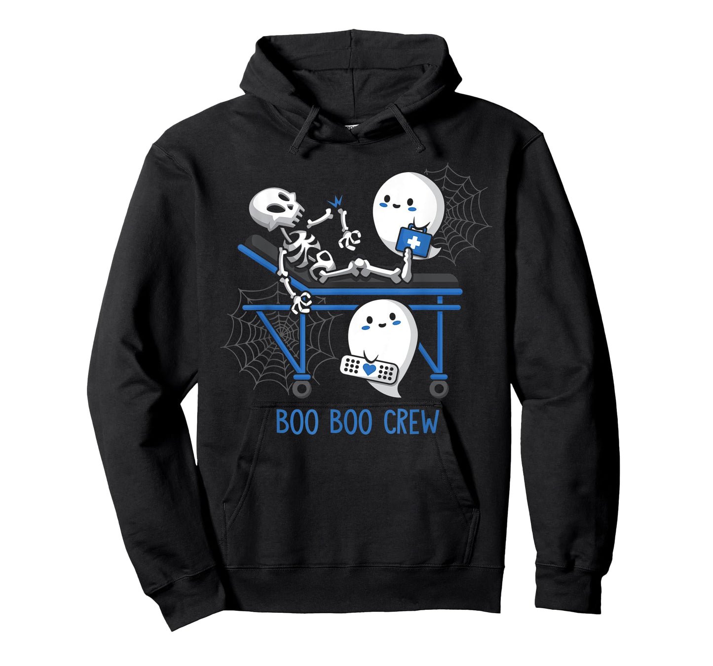 Boo Boo Crew Ghost Doctor Paramedic EMT Nurse Halloween T-Shirt