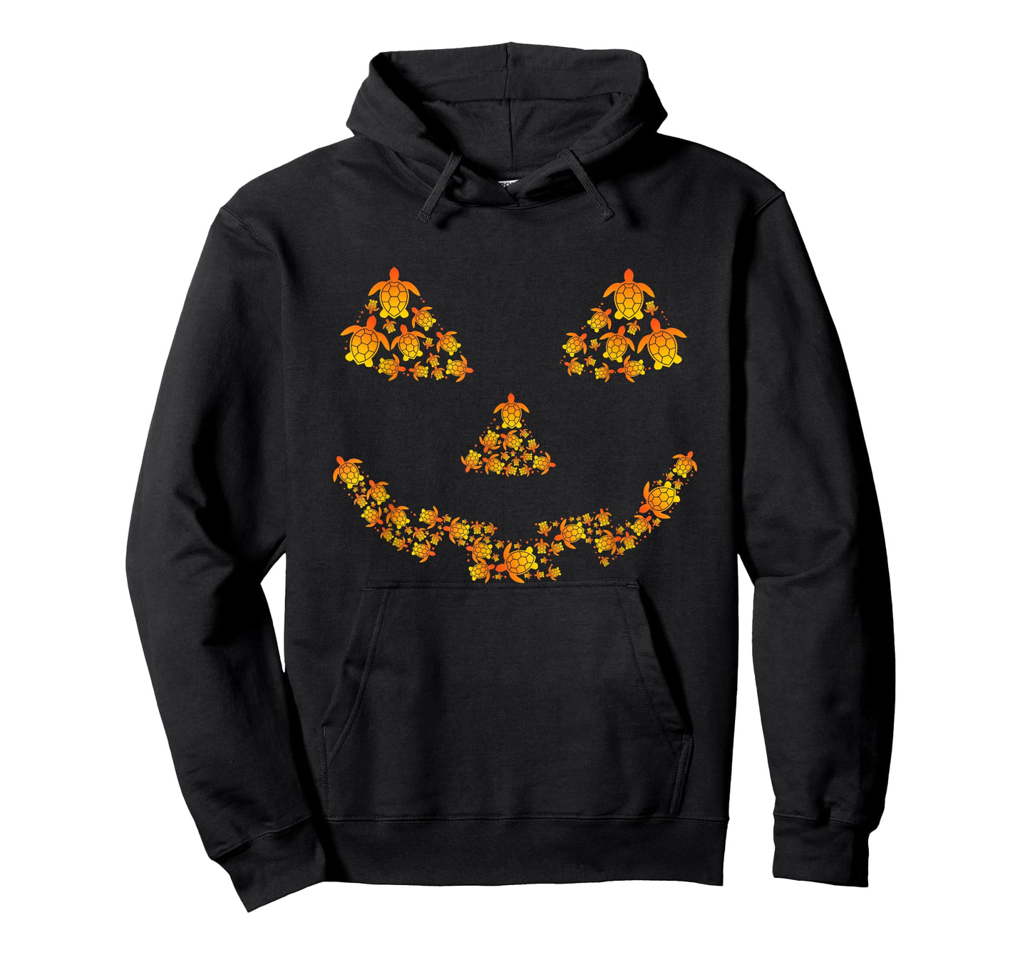 Cute Pumpkin Jack O Lantern Turtle Sea Halloween Costume T-Shirt