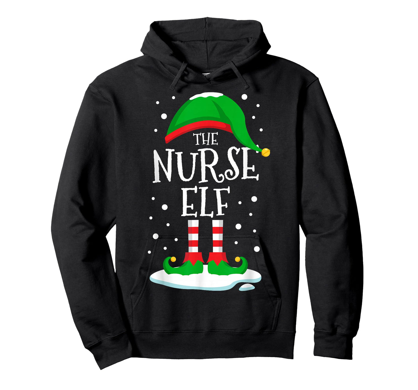 The Nurse Elf Christmas Family Matching Xmas Group Funny T-Shirt