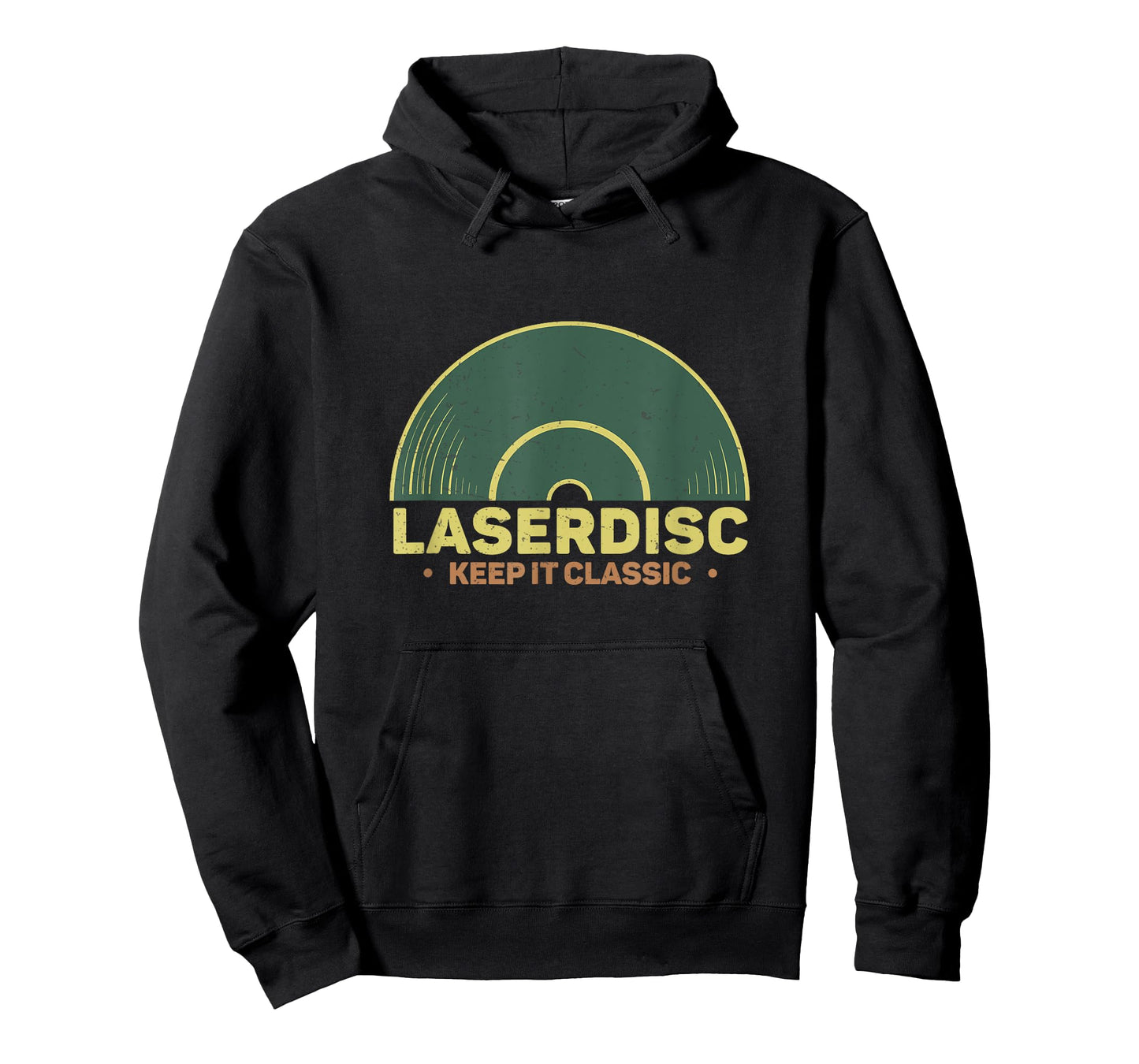 Reflective Optical Video Disc System Awesome Laserdisc Keep It Classic T-Shirt - Black, Small