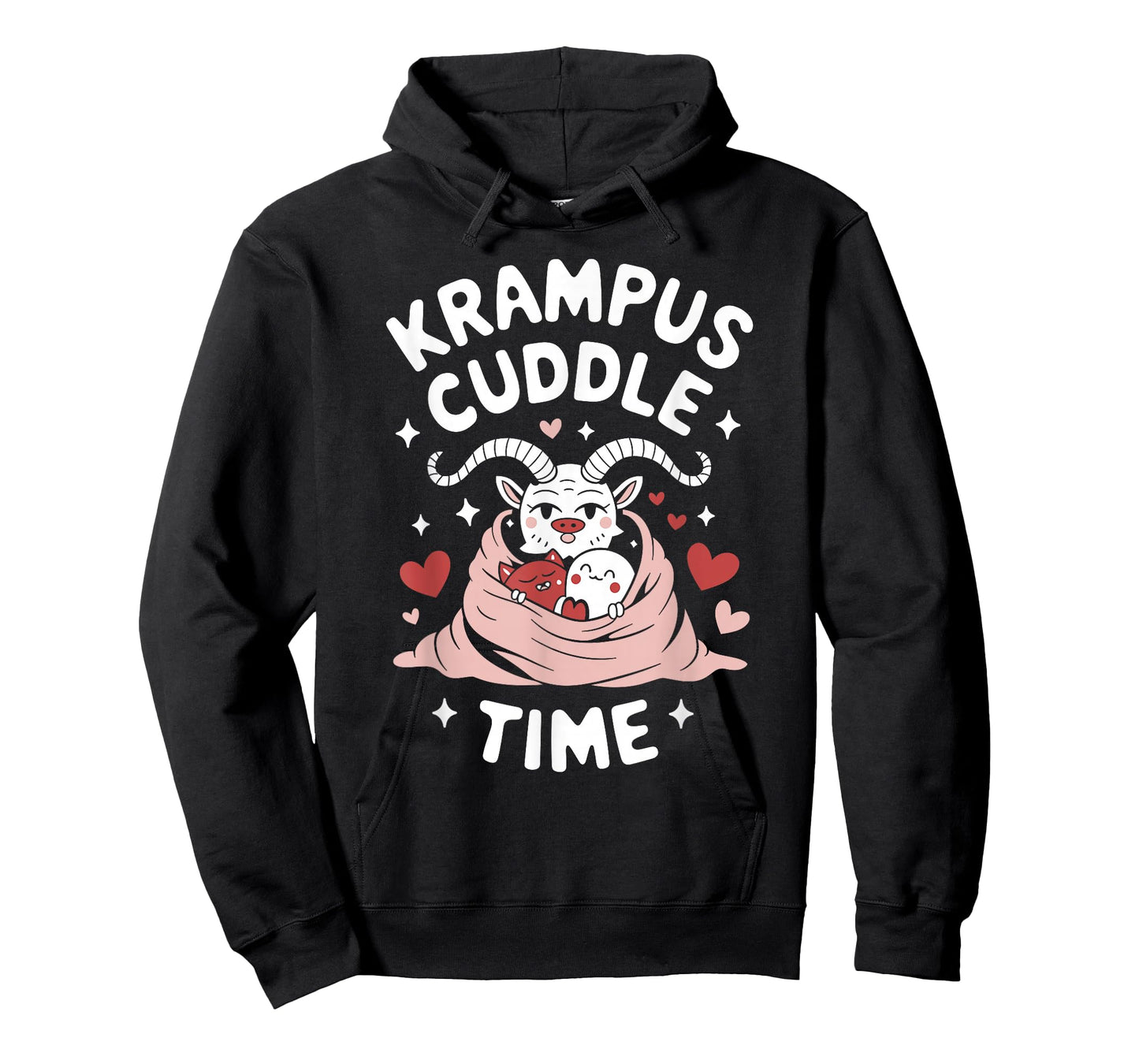 Cute Christmas Monster Krampus Lover Festive Fun Christmas T-Shirt