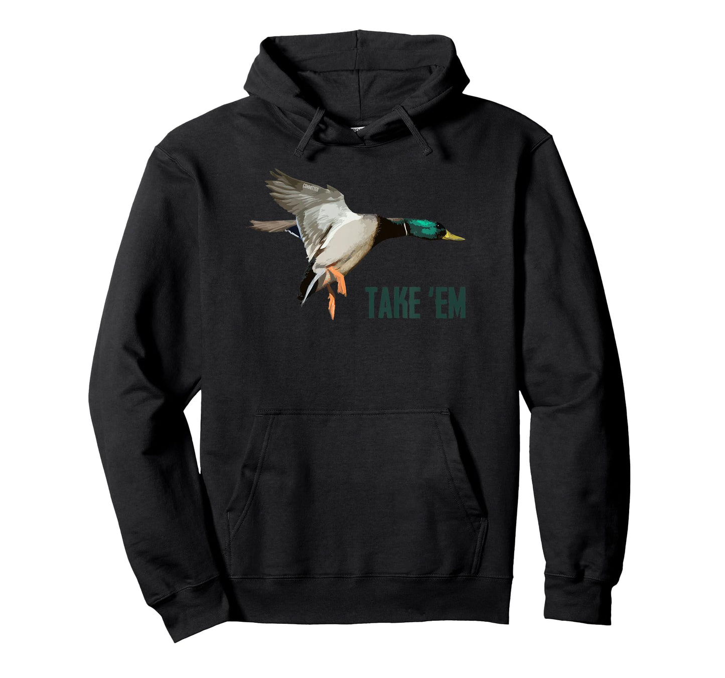 Take 'Em Drake - Duck Hunting Shirt by Committed Waterfowl T-Shirt