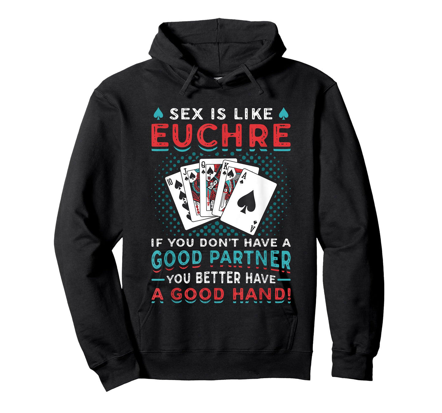 Euchre Partner Good Hand Funny Euchre Player T-Shirt