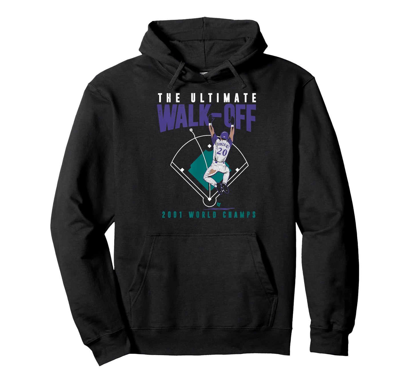 Luis Gonzalez: The Ultimate Walk-Off - Arizona Baseball T-Shirt
