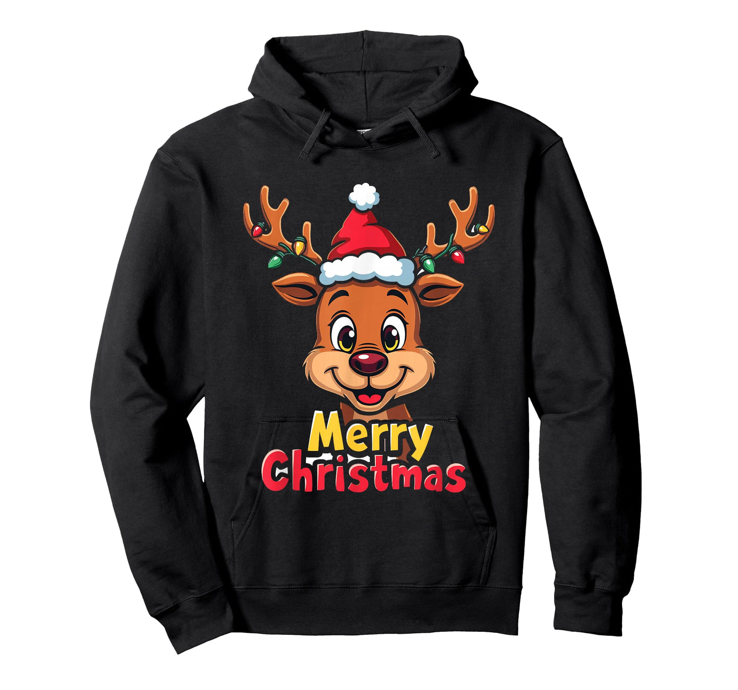 Merry Christmas Reindeer Xmas Festive Joy Family Time T-Shirt