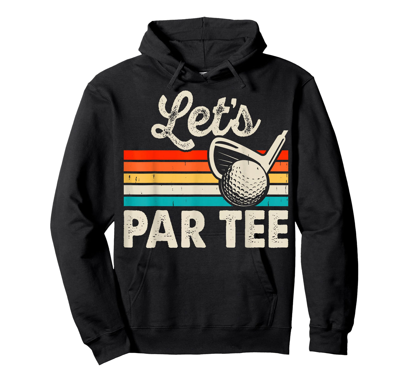 Let's Par Tee Funny Golf Pun Dad Party Golfer Father's Day T-Shirt