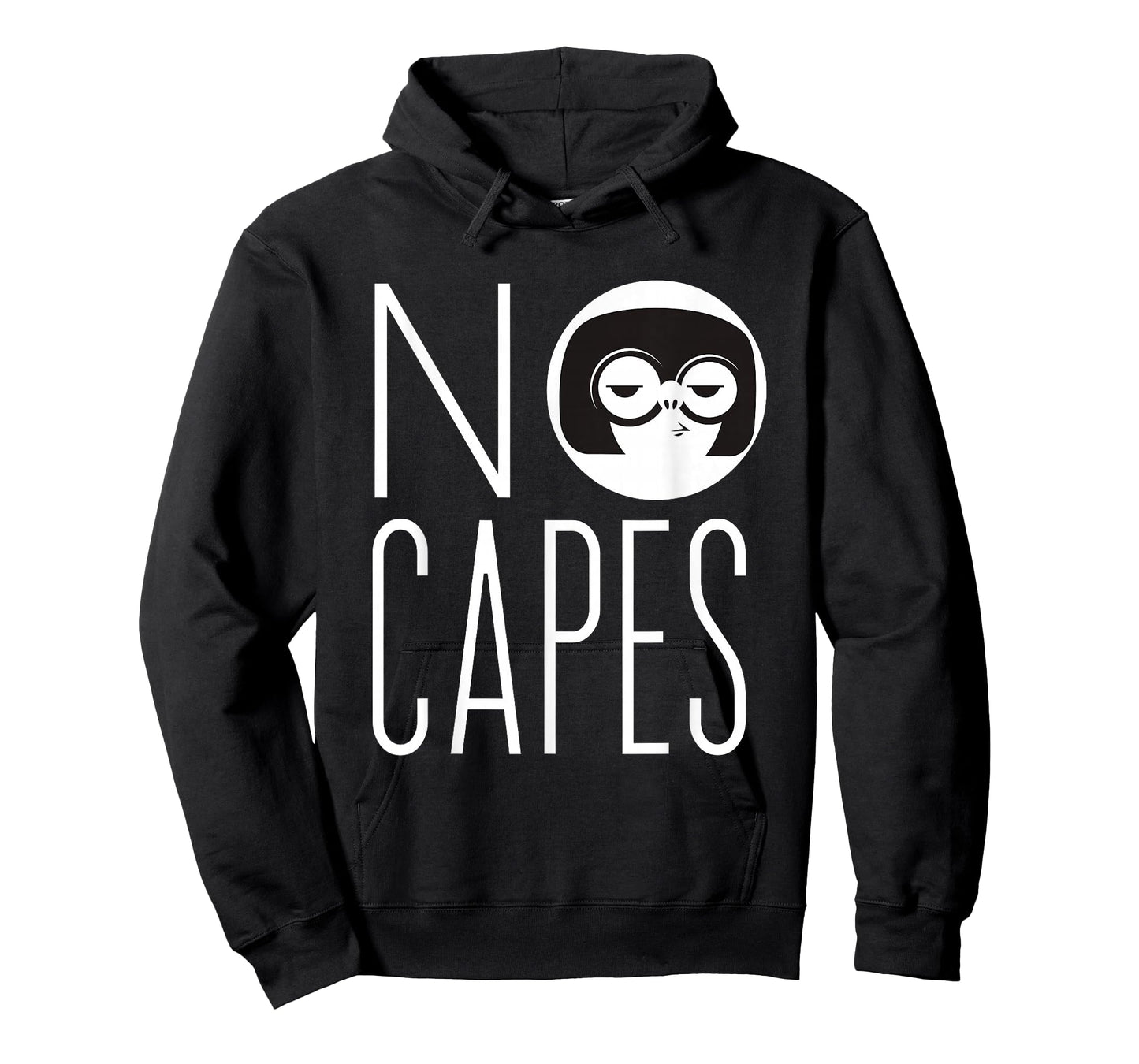 Disney Pixar The Incredibles 2 Edna Mode No Capes Logo T-Shirt