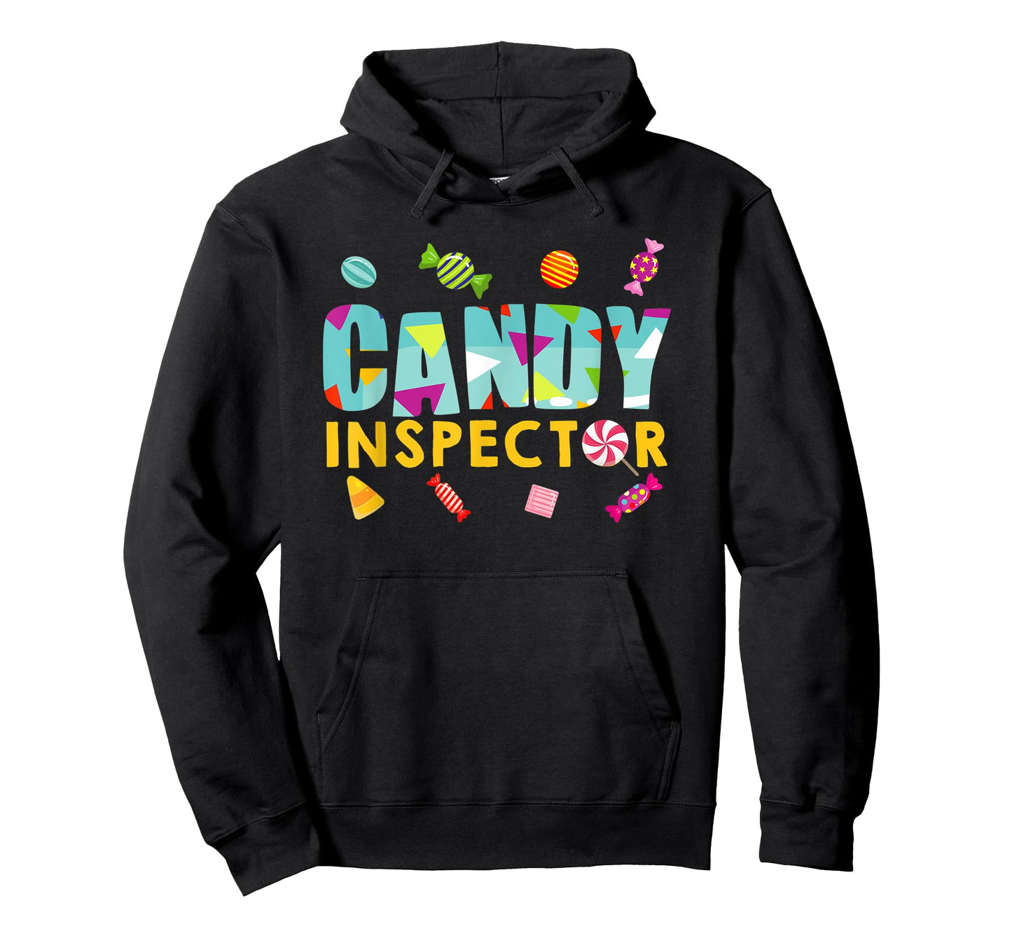Candy Inspector Funny Halloween Trick Or Treat Gift T-Shirt