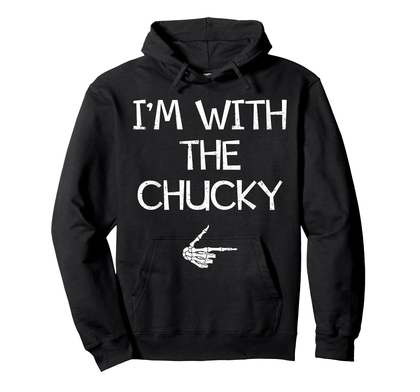 I'm With The Chucky Funny Halloween Costume Couples Matching T-Shirt
