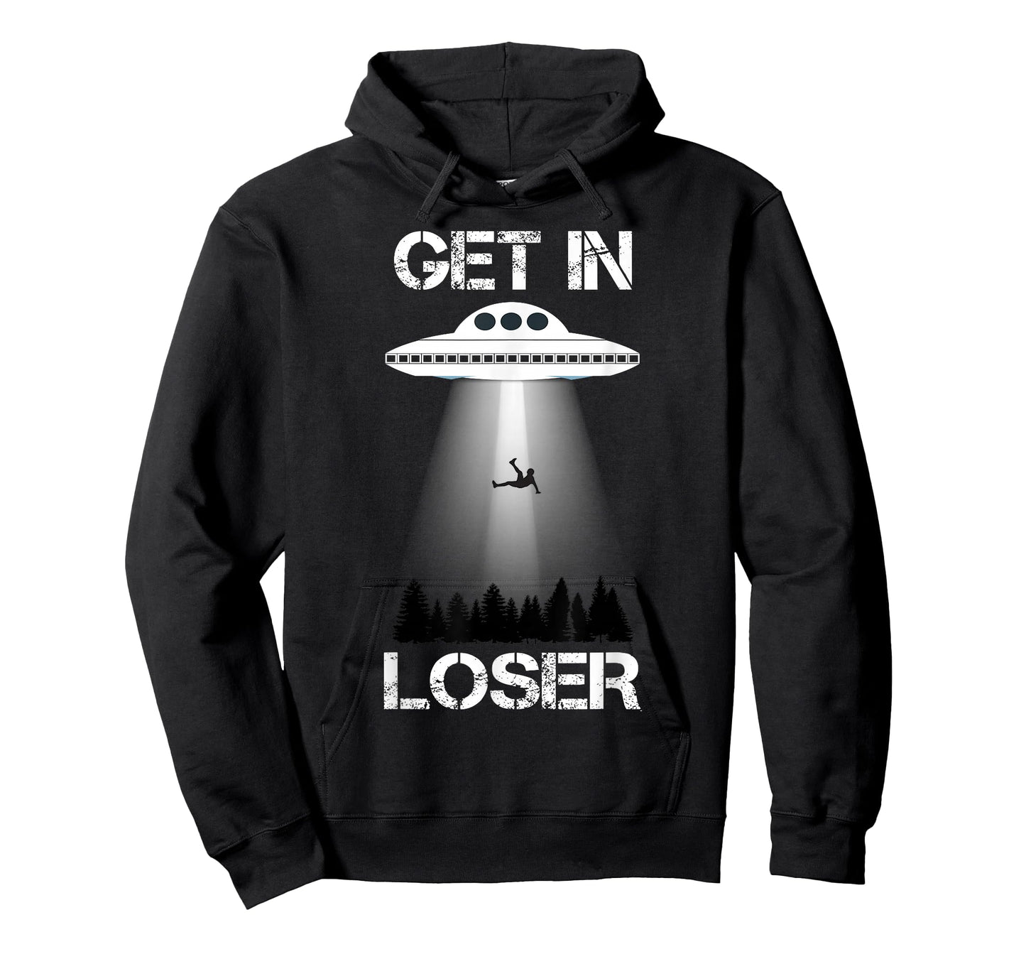 Get In Loser Alien Abduction Shirt UFO Tee Shirt T-Shirt