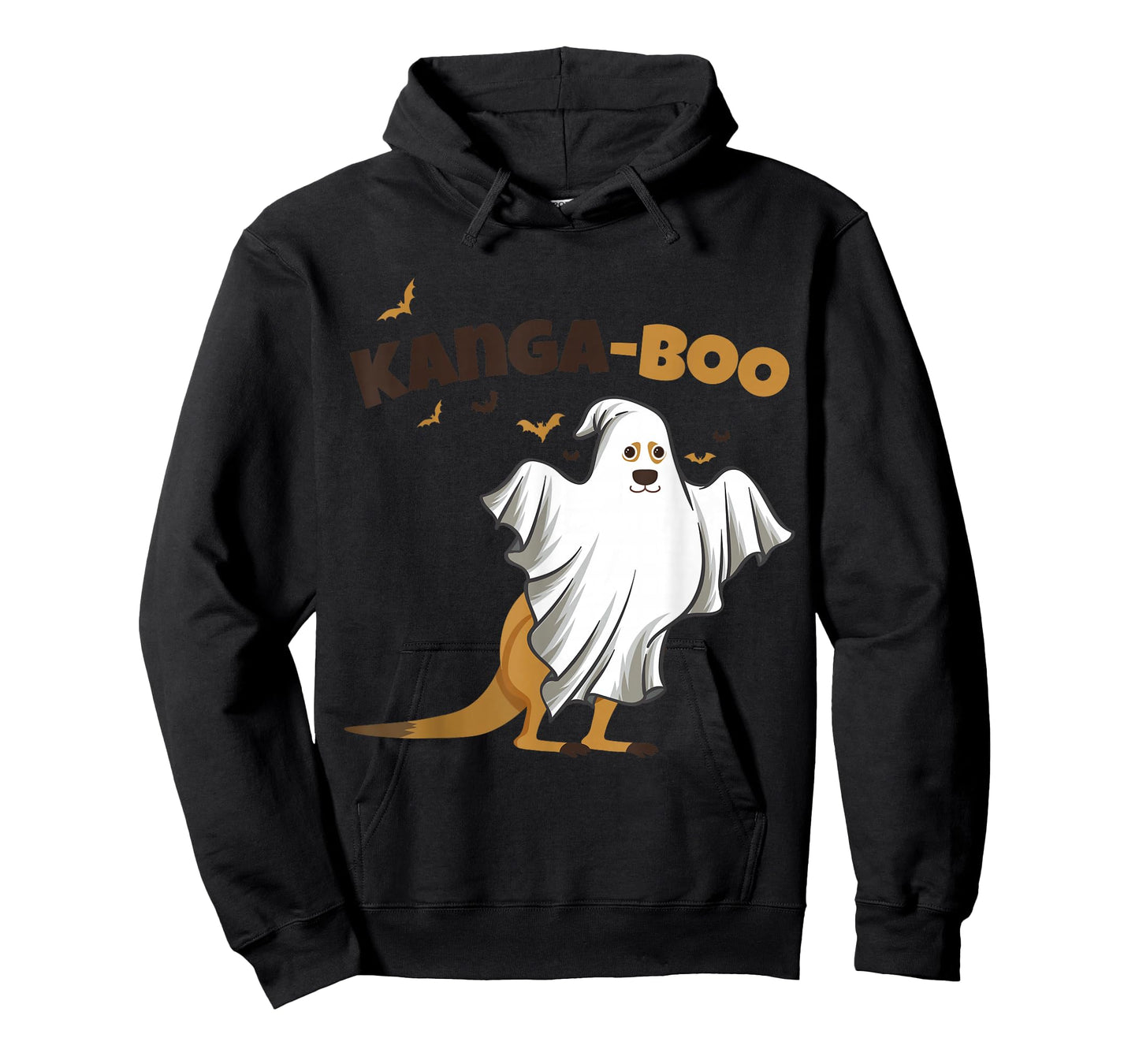 Kangaroo Lover Kanga boo animal Halloween kids Funny Ghost T-Shirt