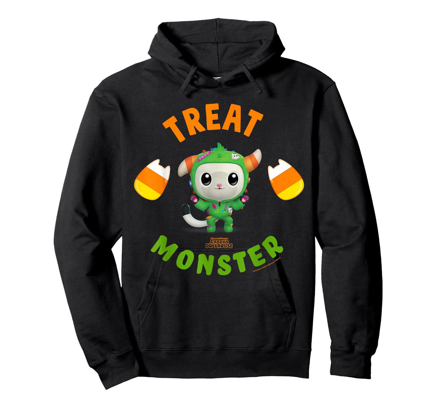 DreamWorks Gabby’s Dollhouse Pandy Treat Monster Halloween T-Shirt