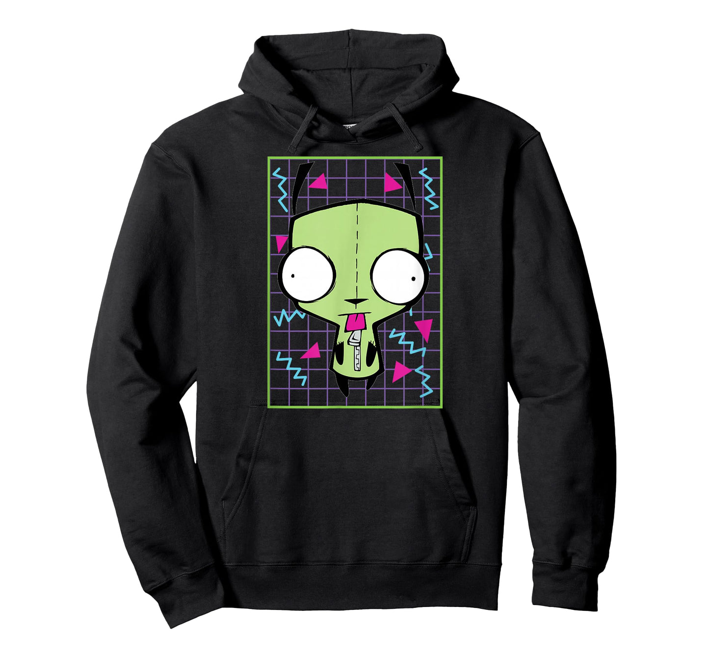 Invader Zim - Gir 90s Grid T-Shirt