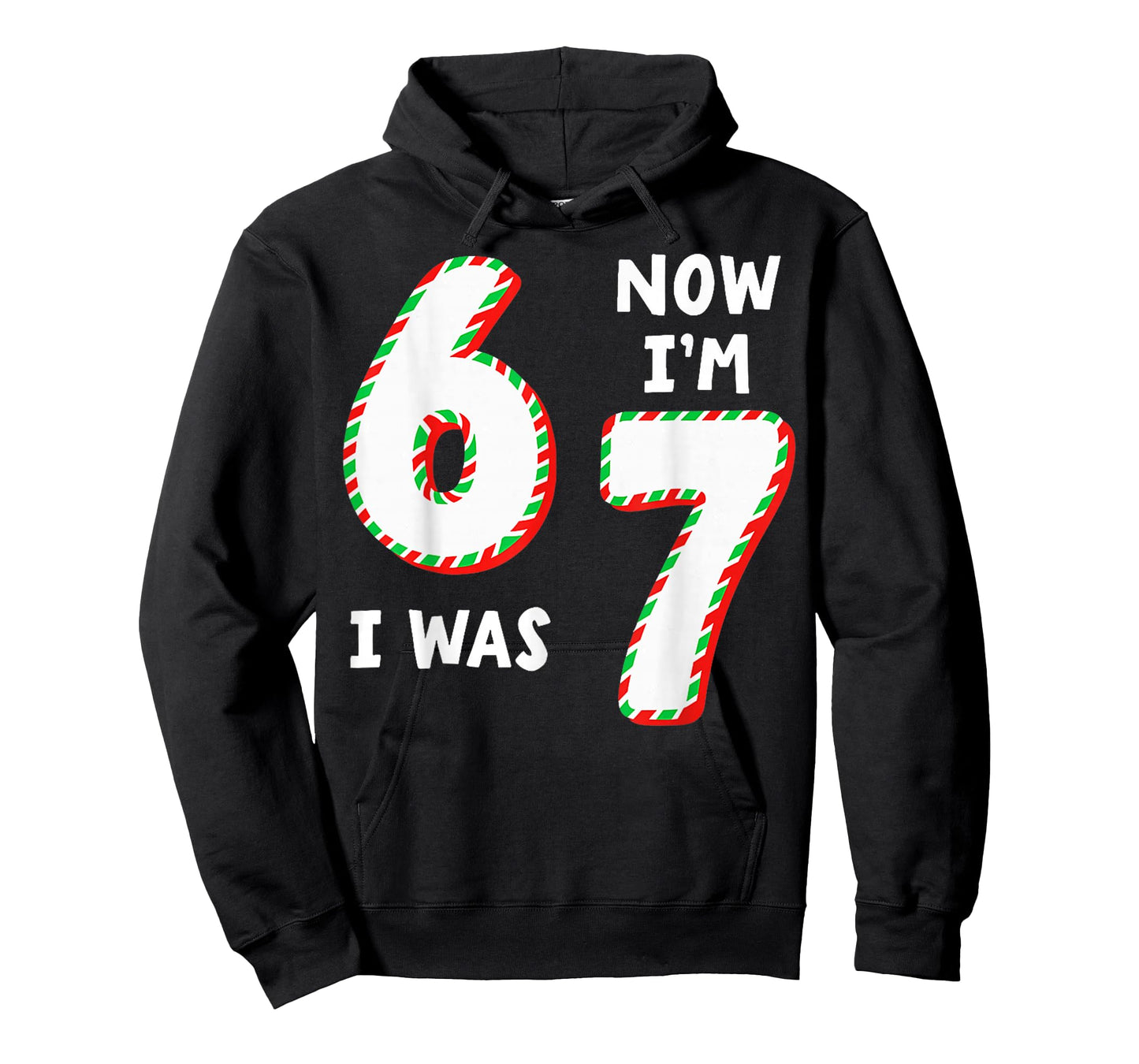 Christmas Birthday 6 to 7 Age Upgrade Candy 67 Meme Kids T-Shirt
