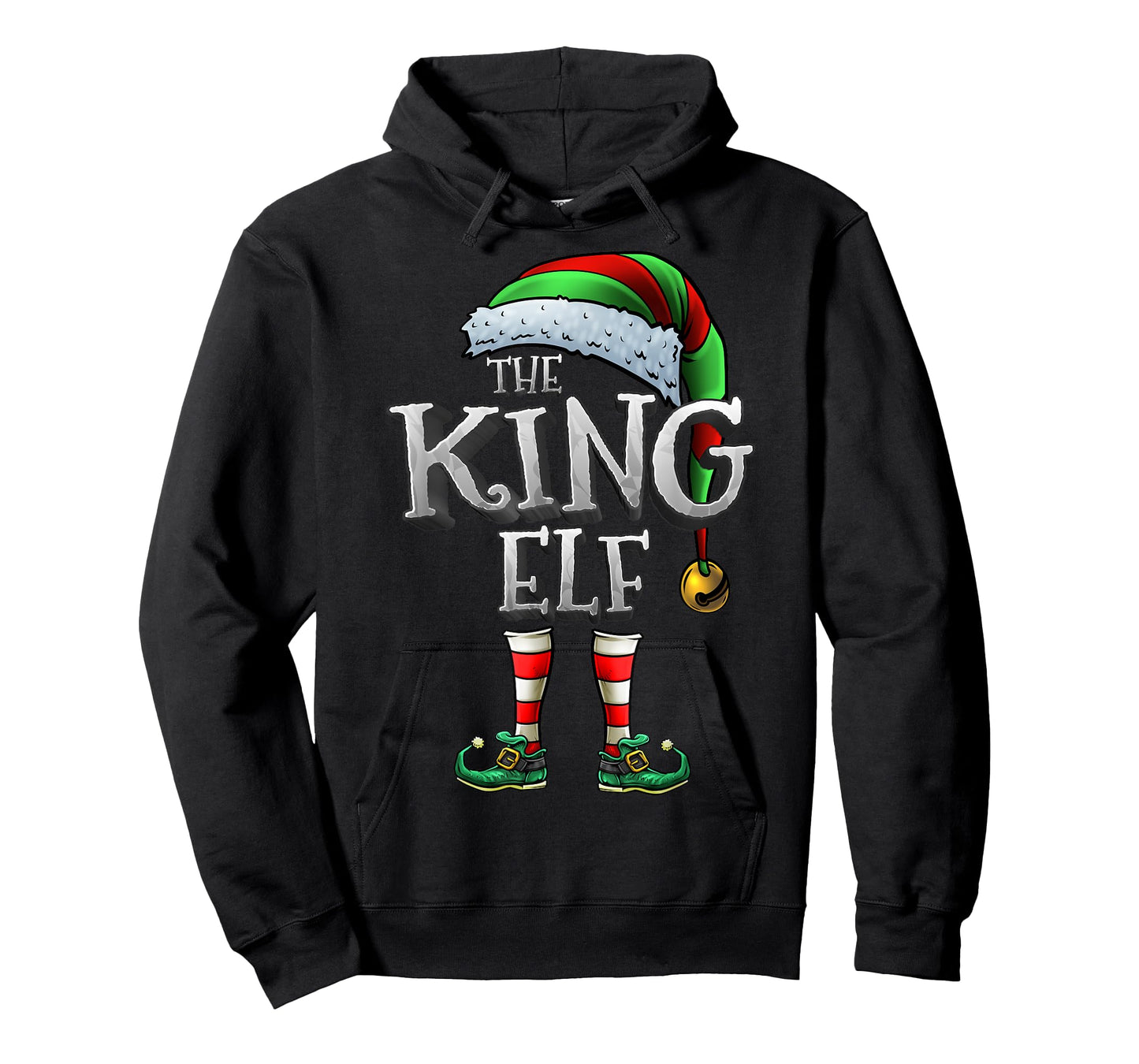The King Elf Shirt Matching Family King Christmas Elf Men T-Shirt