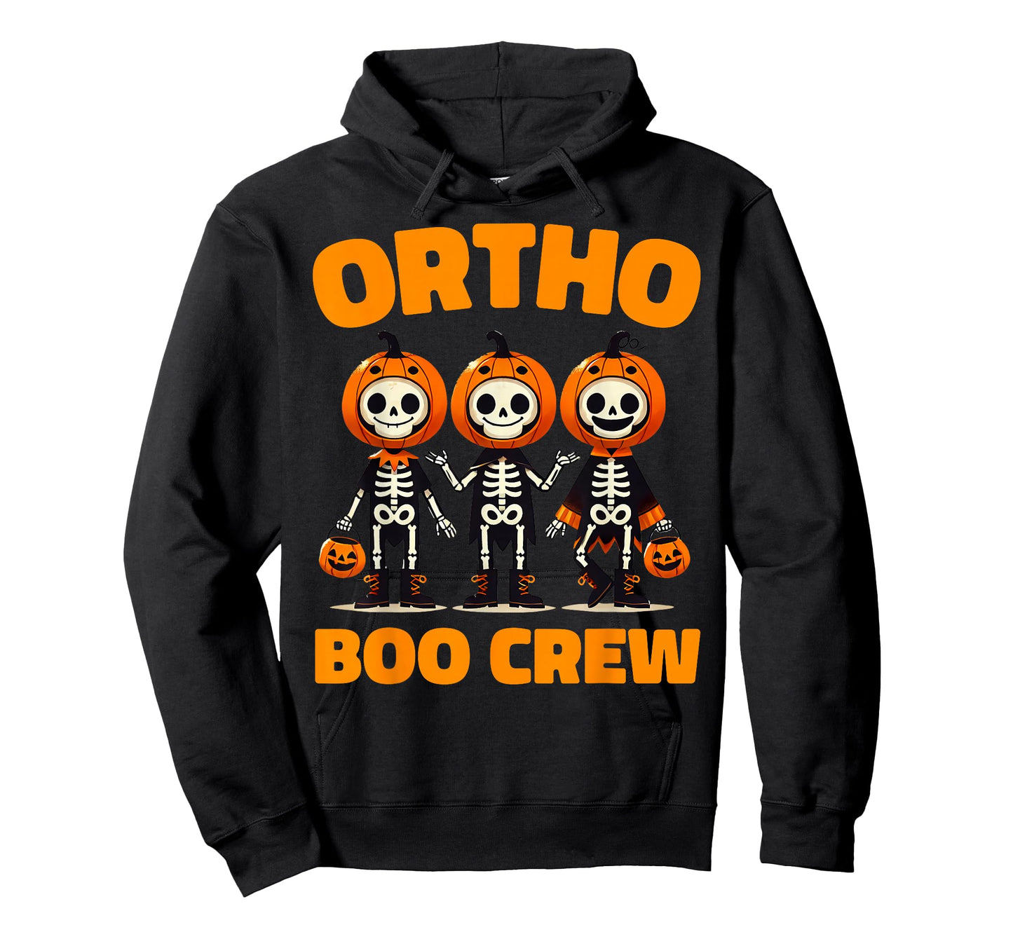 Cute Ortho Squad Spooky Ortho Orthopedic Boo Crew Halloween T-Shirt
