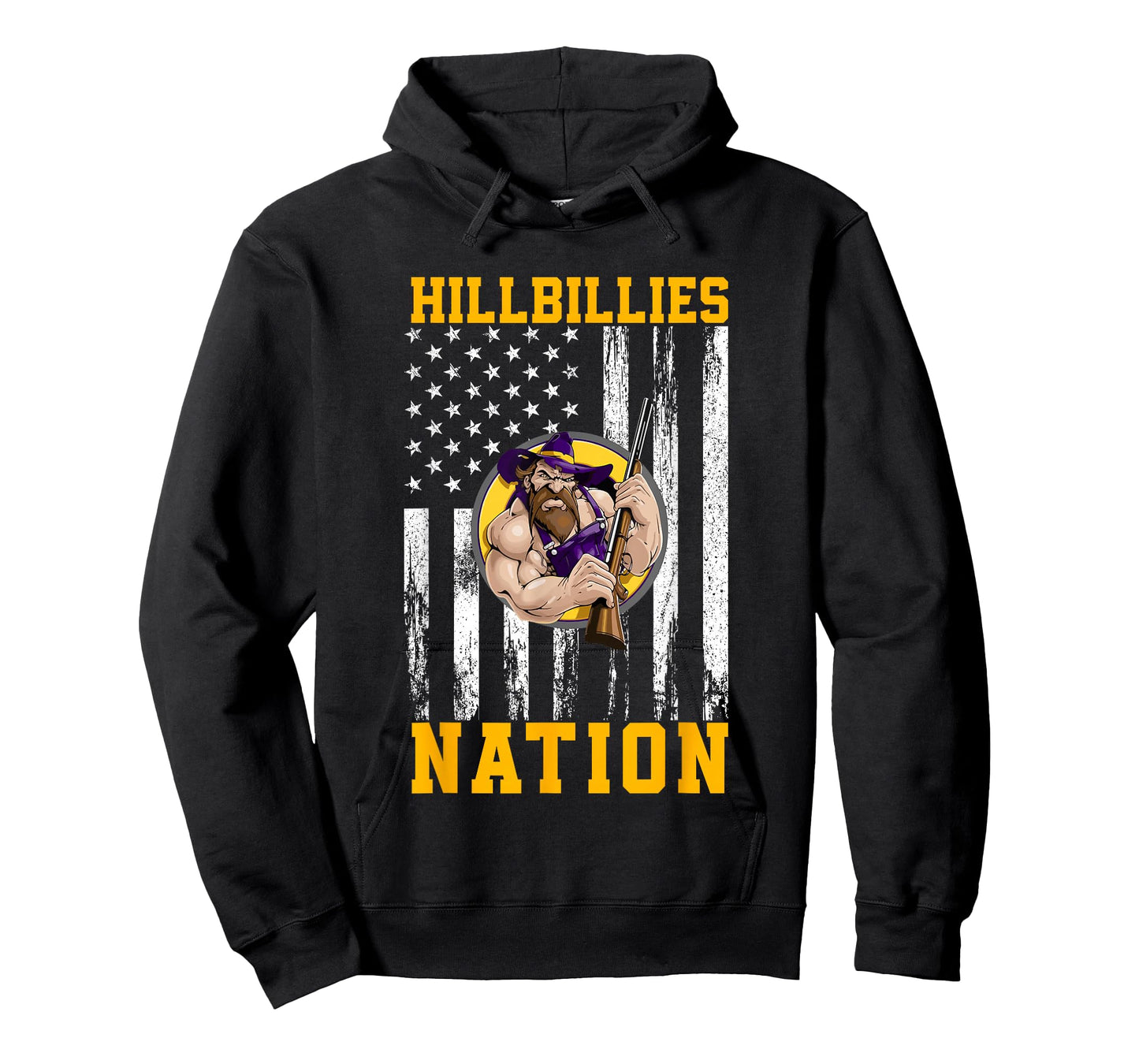Ozark Hillbillies Logo Nation HS T-Shirt