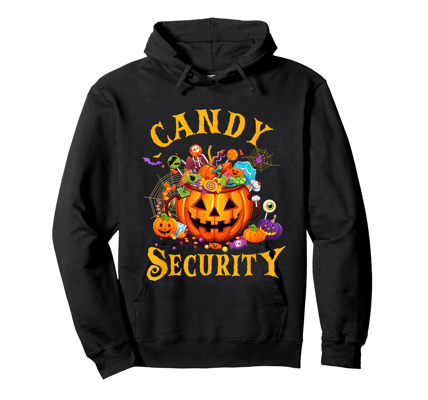 Funny Candy Security Halloween Costume Party T-Shirt