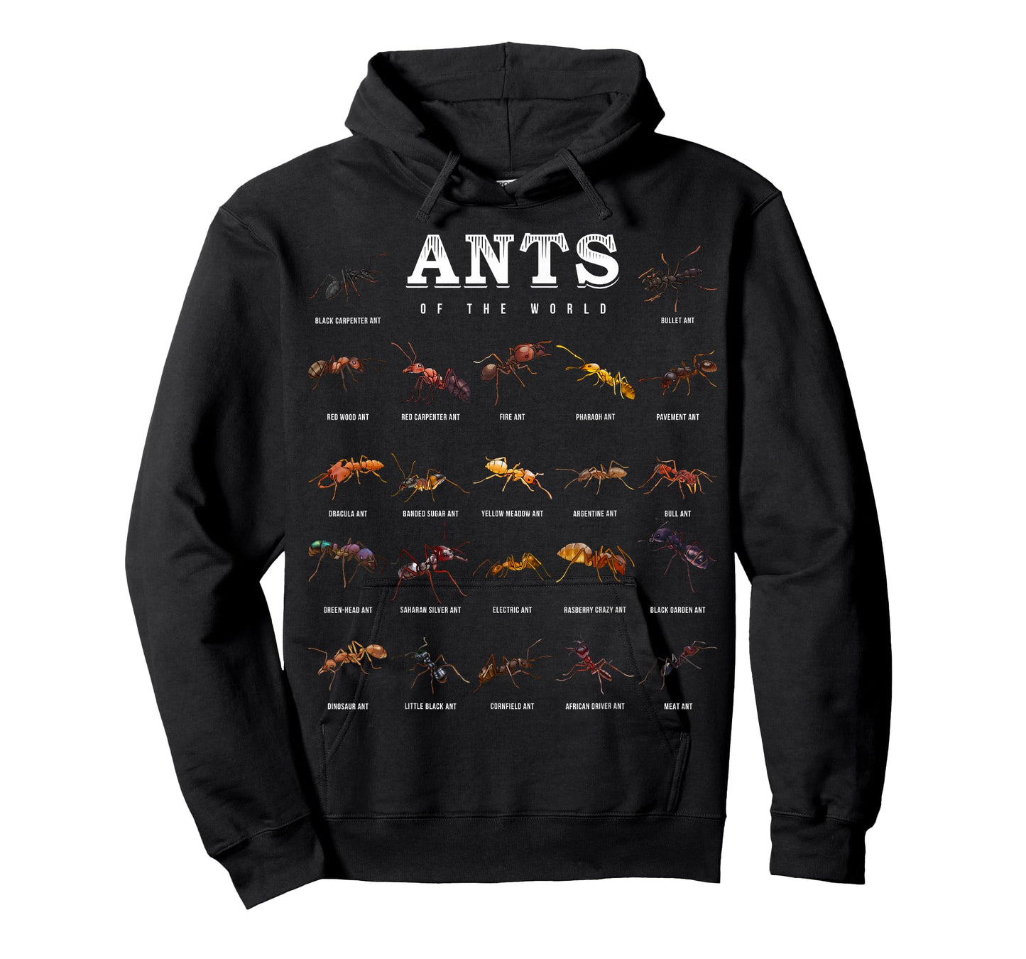 Ants Of The World Shirt Funny Ant Keeper T-Shirt