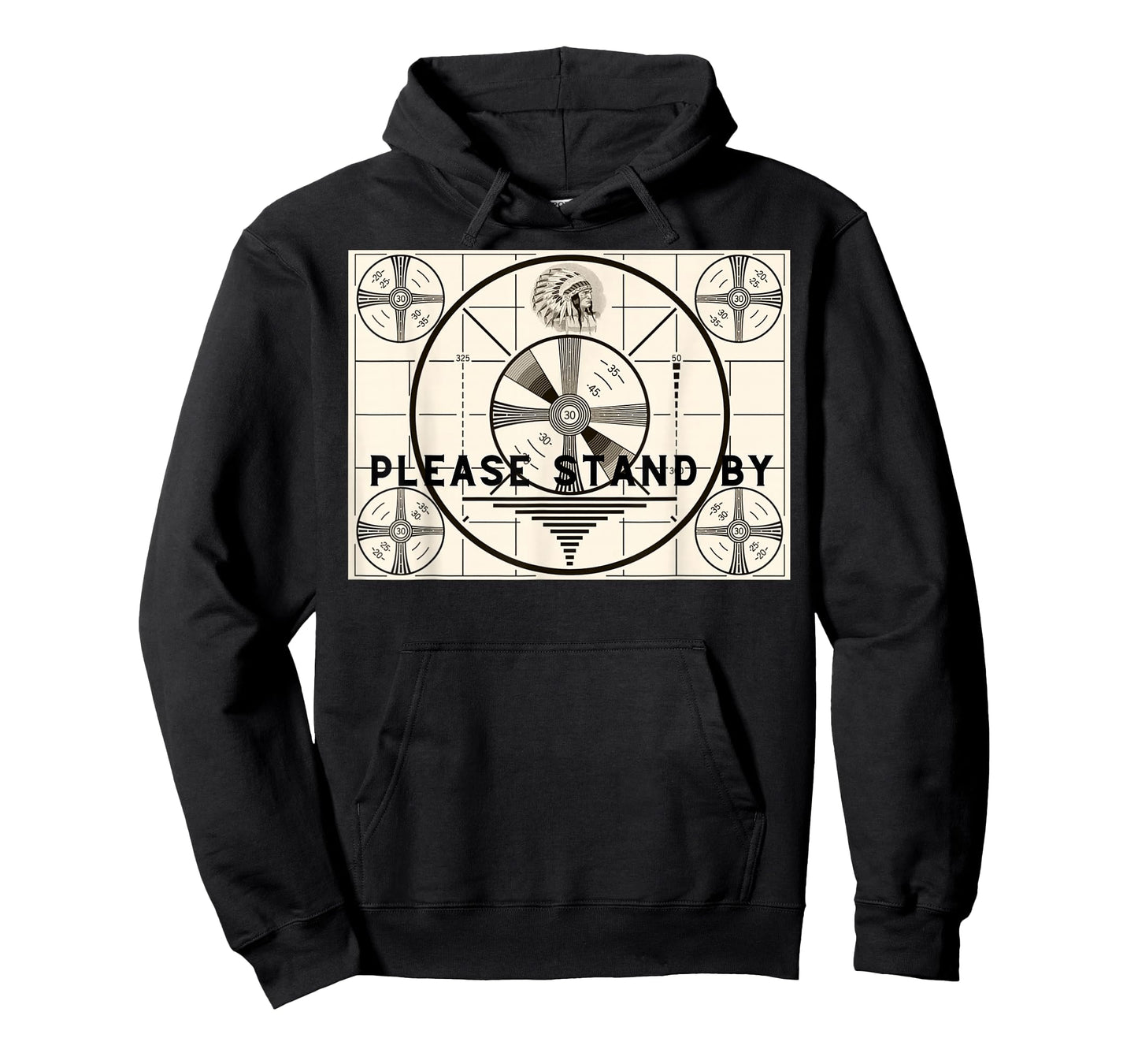 Vintage Old Test Pattern Please Stand By TV T-Shirt