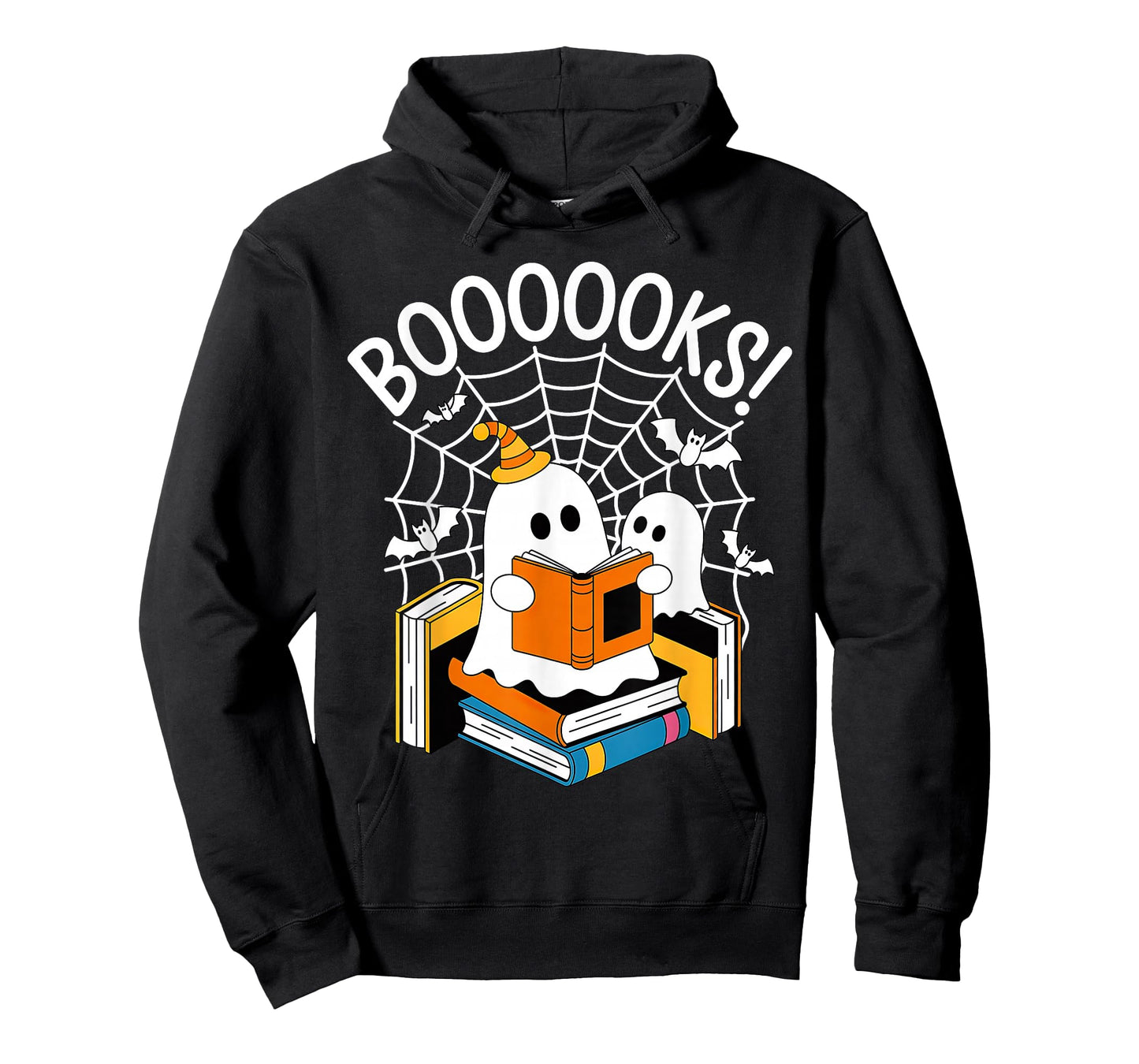 Boooooks Ghost Read More Books Halloween T-Shirt