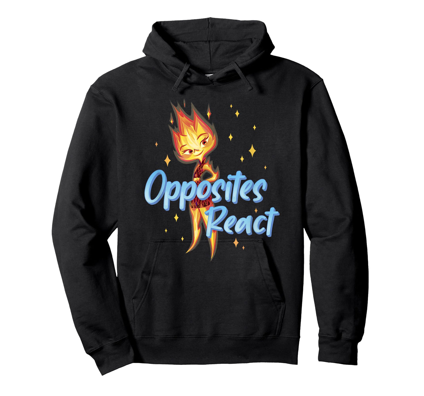 Disney Pixar Elemental Opposites React Ember Poster T-Shirt