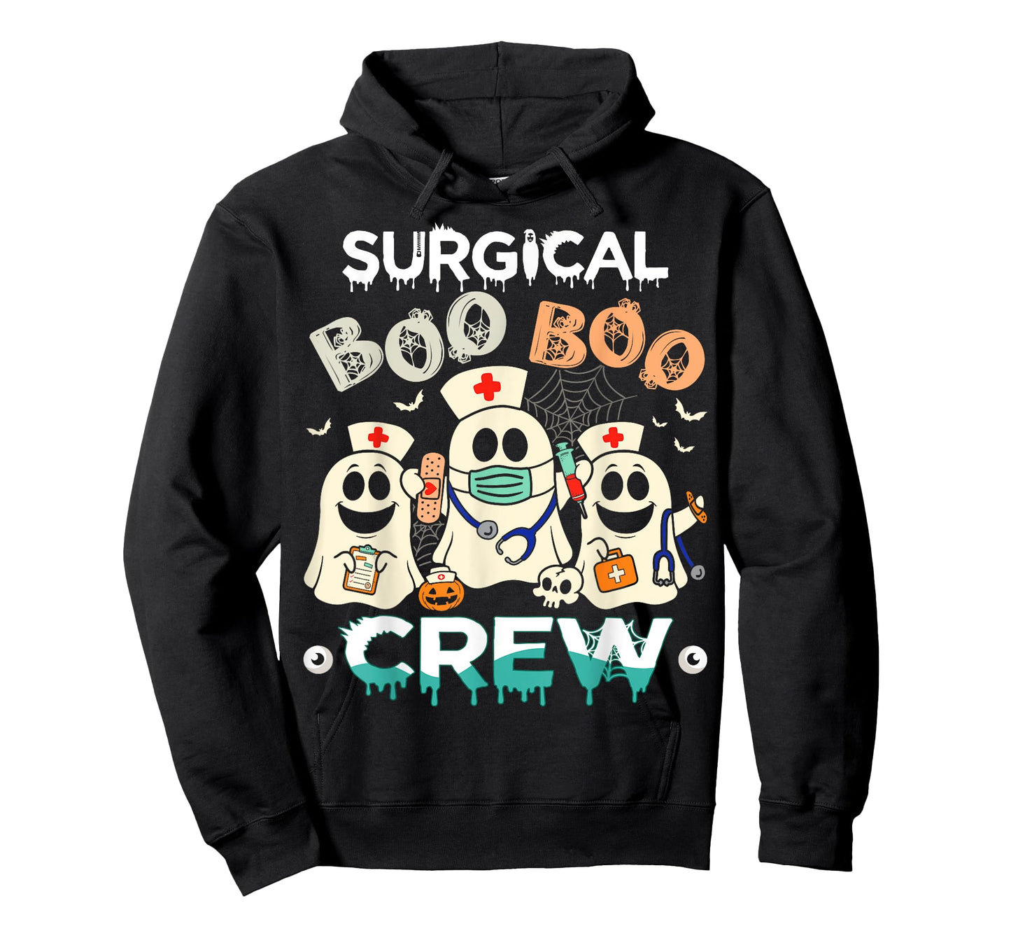 Surgical Boo Crew Ghost Surgery Nurse Halloween Women T-Shirt