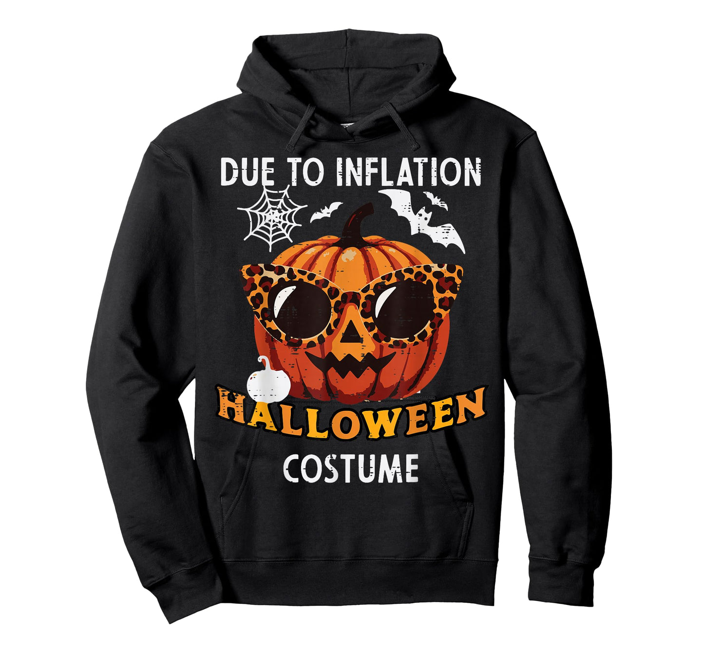 Due to Inflation Halloween Costume Funny Pumpkin Women Men T-Shirt