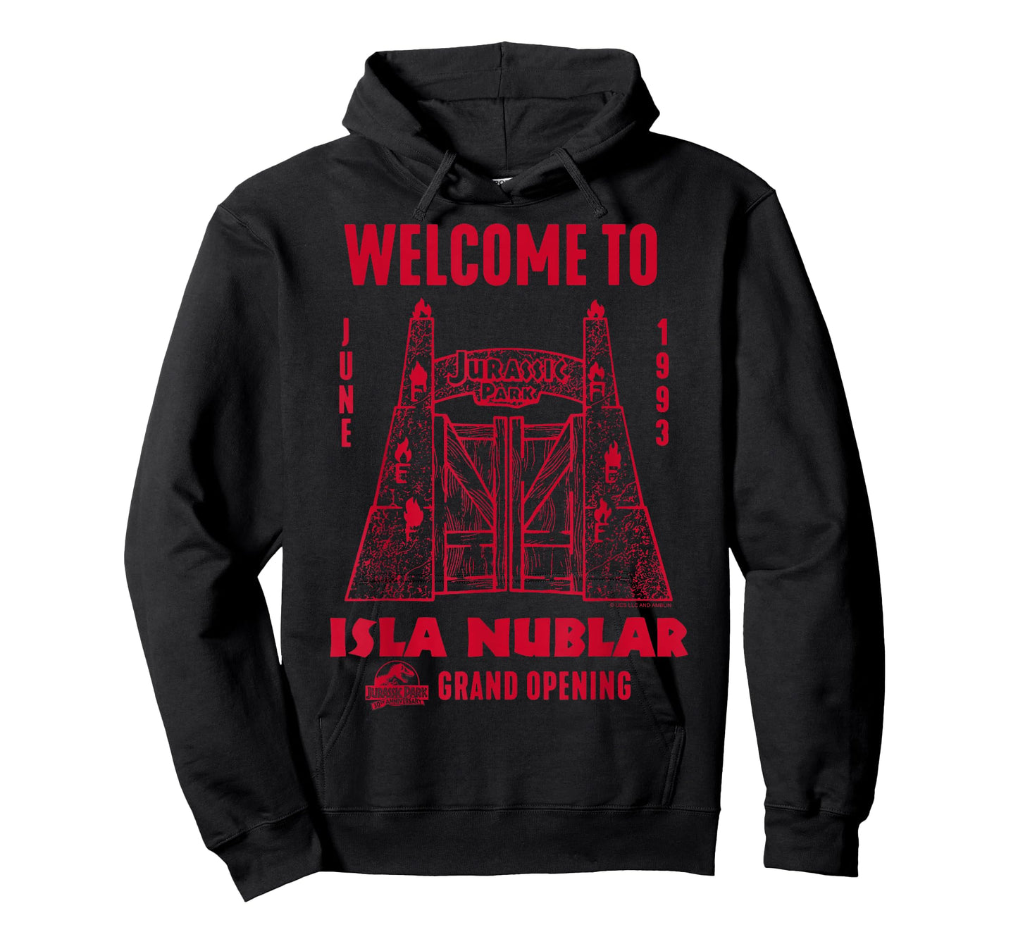 Jurassic Park 30th Anniversary Welcome to Isla Nublar Retro T-Shirt