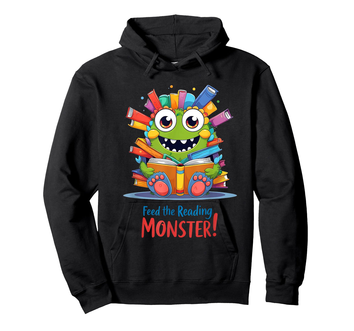 Feed The Reading Monster Halloween Teacher T-Shirt
